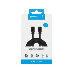 Buy Sandberg HDMI 20 19M-19M 3m Cable - High Quality, Durable & Versatile; Item No. 508-99